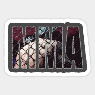 MMA Mixed Martial Arts 2 Sticker